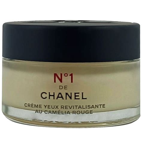 chanel camellia eye cream|N°1 DE CHANEL REVITALIZING EYE CREAM.